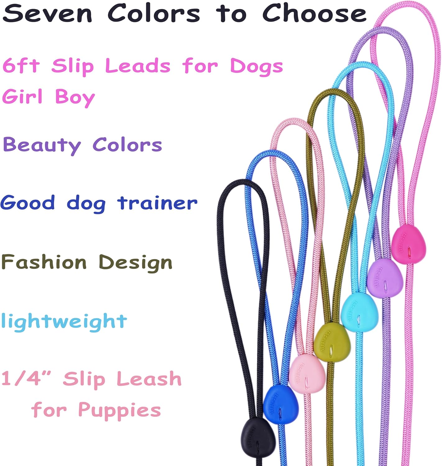 Adjustable slip collar portion of the Tochibabe heavy duty training rope.