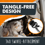Mighty Paw Dog Seat Belt For Car Headrest - Distraction Free Driving, Heavy-Duty Aviation Grade Aluminum Carabiner, and Tactical Buckle.Adjustable Dog Seatbelt Harness for Small, Medium and Large Pets - Image 9