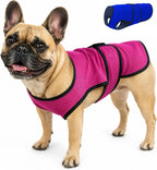 Large size dog cooling vest dark blue color