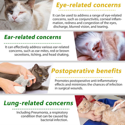 Alivo cat allergy and itch relief drops packaging details