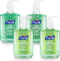 PURELL Advanced Hand Sanitizer Soothing Gel, Fresh Scent, 8 fl oz Pump Bottle (Pack of 4), 9674-06-ECDECO - Image 1