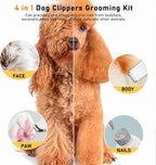Premium packaging of the USA imported JIUWIIL professional dog grooming kit