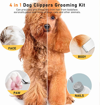 Premium packaging of the USA imported JIUWIIL professional dog grooming kit