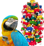 HZDZ LCPAW large parrot toy components isolated on white background