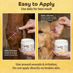 Happy Jack Onex Fly Repellent Ointment jar size reference