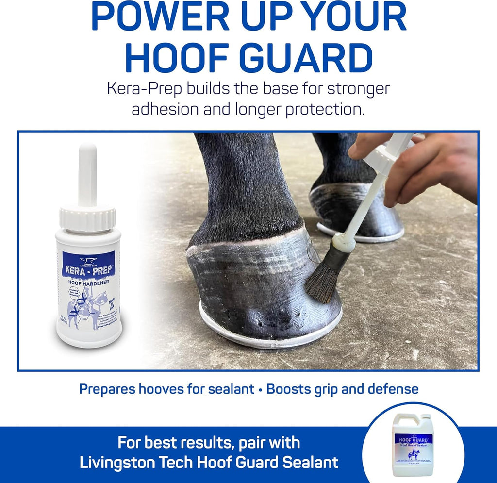 Kera Prep eight fluid ounce bottle equine conditioning treatment
