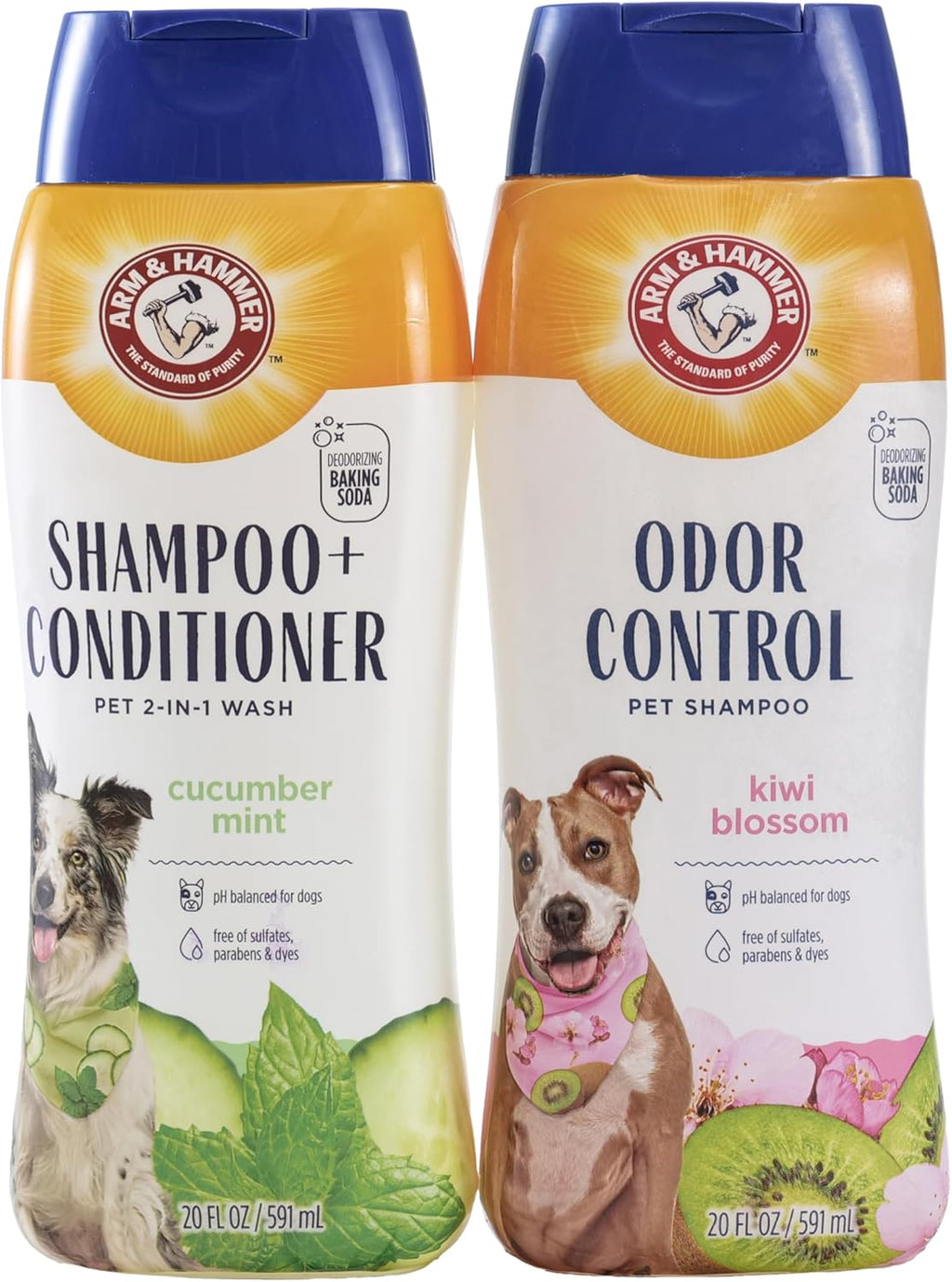 Arm & Hammer for Pets 5-in-1 Dog Shampoo with Conditioner, Deodorizing Oatmeal Dog Shampoo with Aloe, Shea Butter, Baking Soda and Coat Care, Vanilla Sandalwood Scent, 20 Fl Oz - Image 12