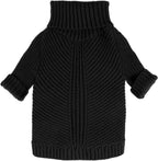 Fitwarm Thermal Knitted Dog Sweater Doggy Winter Coat Pet Clothes Doggie Turtleneck Jacket Puppy Outfits Cat Sweatsuit Sage Green Medium - Image 11