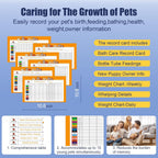 Premium USA imported dog delivery kit with puppy identification collars and feeding syringes.