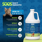 Professional multi pet de matting spray bulk container liquid texture
