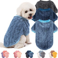 Jampayang dog sweater three pack front view of warm winter pet clothes