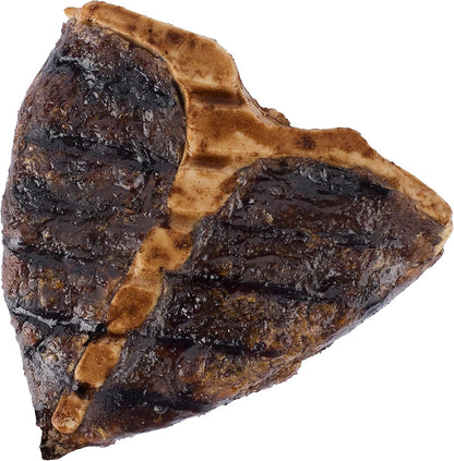 DreamBone Grill Masters T-Bones premium real chicken and beef dog bones side view