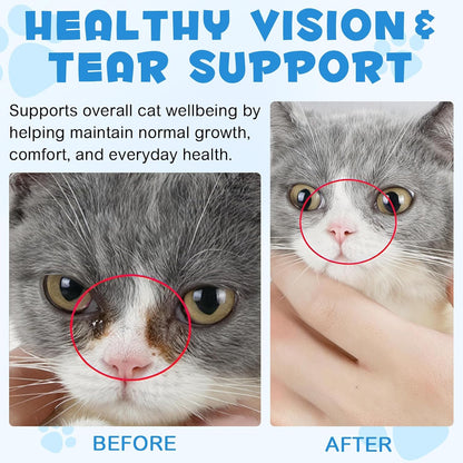 ALIVO L-Lysine for Cats, Immune Support Drops for Cats Feline Respiratory Health, Sneezing & Runny Nose - Pet Liquid Supplement for Eye Function & Cat Cold Relief - Chicken Flavor, 2 fl oz / 60 ml - Image 9