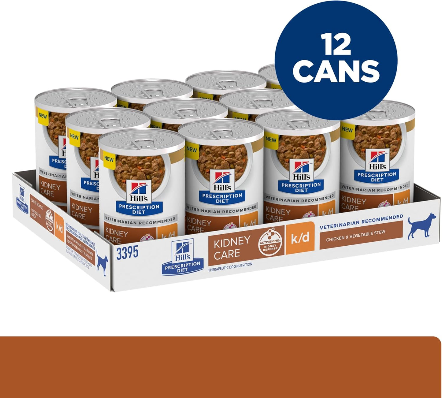 Premium wet food for dogs with kidney care concerns real chicken and vegetables flavor