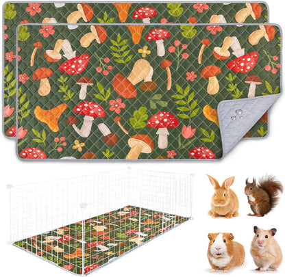 Unicorn Catcher 2 pack guinea pig cage liner front view