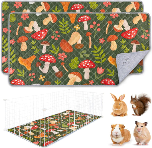Unicorn Catcher 2 pack guinea pig cage liner front view
