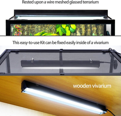 Repti Zoo reptile terrarium hood top view