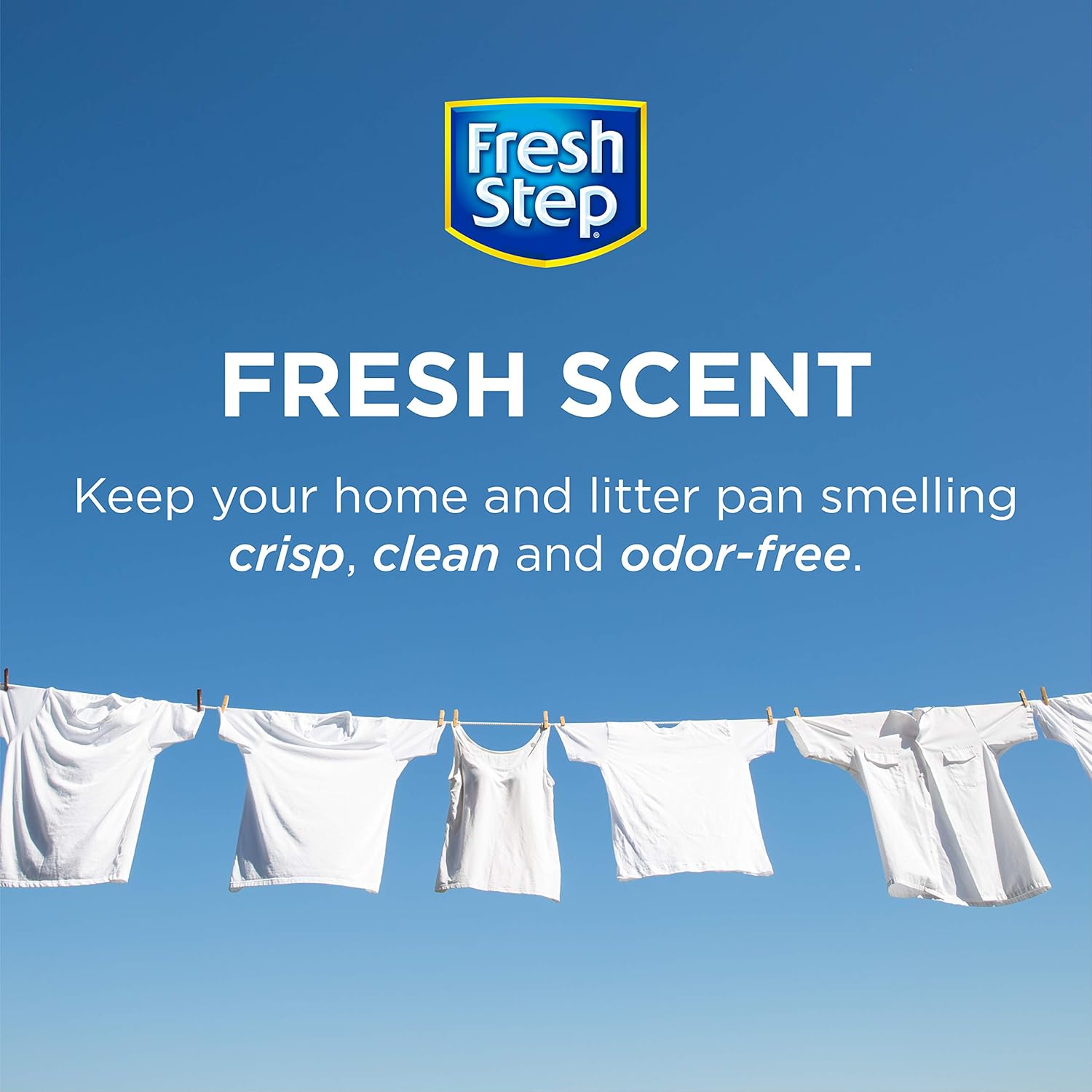 Fresh Step cat litter odor neutralizing crystals three pack bundle
