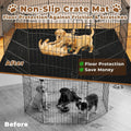 Heliospark dog training mat showing non-slip waterproof backing