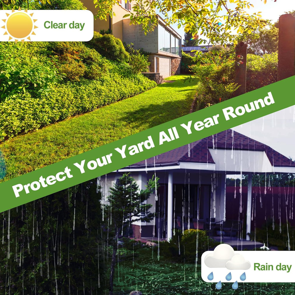 Peppermint oil based cat repellent for outdoor lawn and porch