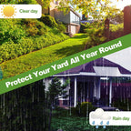 Peppermint oil based cat repellent for outdoor lawn and porch
