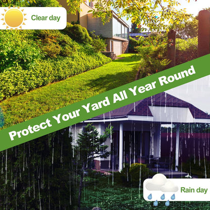 Peppermint oil based cat repellent for outdoor lawn and porch