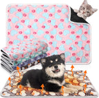 4 Pack Self Heating Cat Bed Cat Self Warming Pad with Removable Cover Extra Warm Thermal Pet Pad Washable Pet Crate Mat Anti Slip Kennel for Indoor Outdoor Pets(Star,16 x 20 Inches) - Image 9