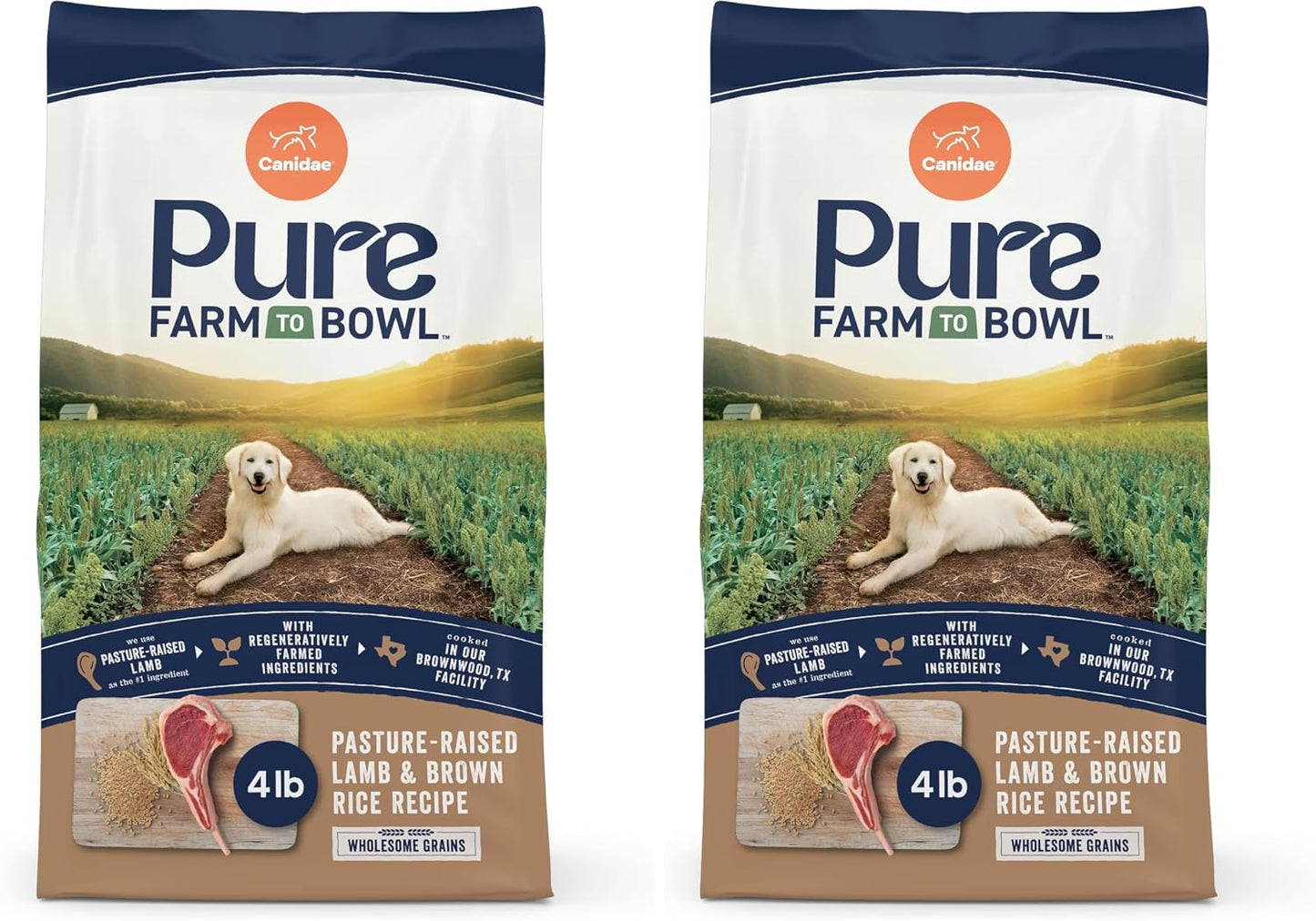 Canidae Pure Farm to Bowl Dry Dog Food - Balanced Nutrition for Adult Dogs - Limited Ingredient Formula - Wholesome Grains - 22 lb - Wild-Caught Salmon & Barley Recipe - Image 14