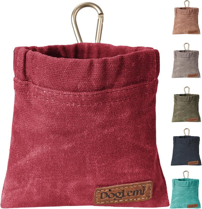 Multiple color variants of the authentic imported ETIAL dog treat bag displayed together.