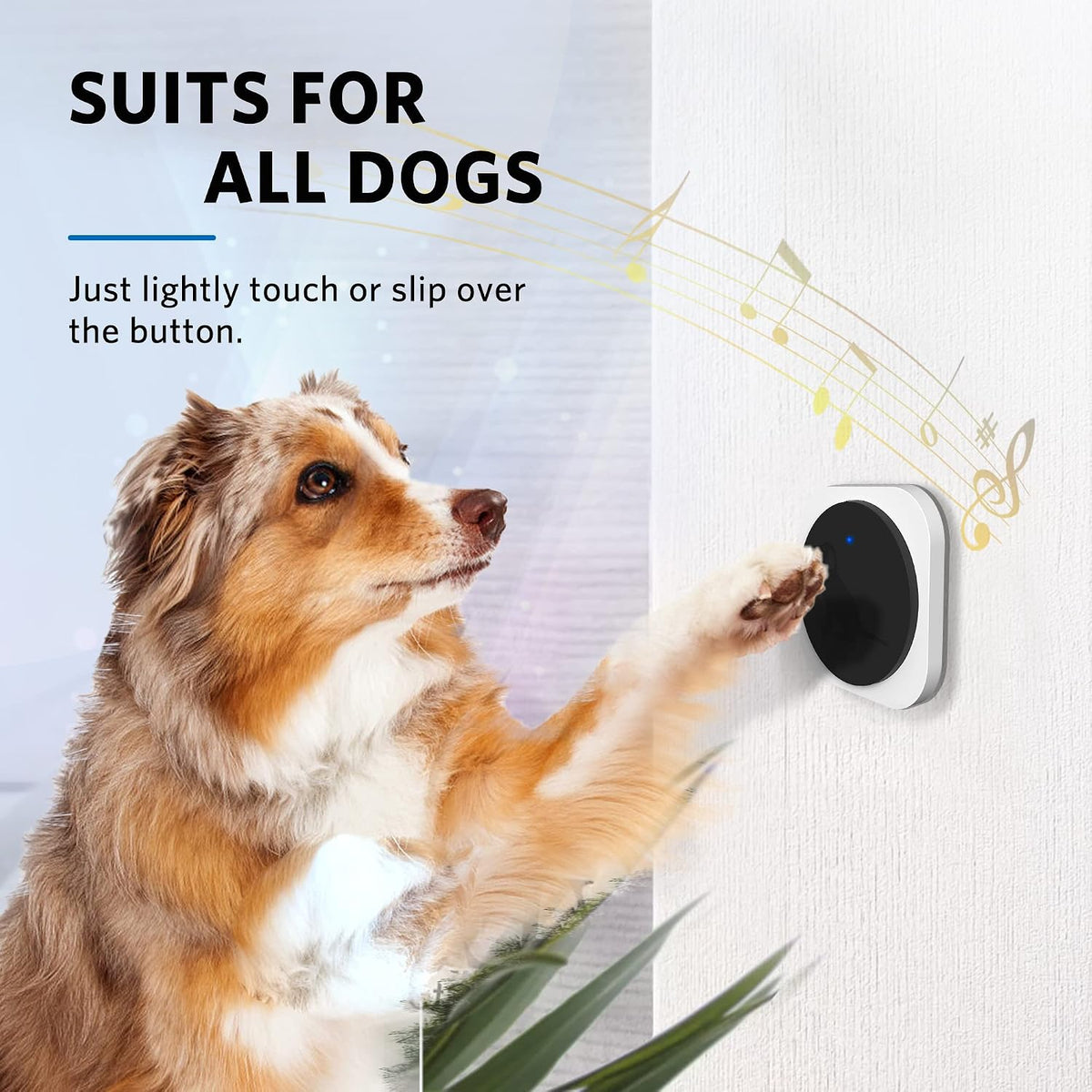 Hathever dog training doorbell receiver plugged in