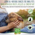 Small Pet Select small pet treat bag back label ingredients