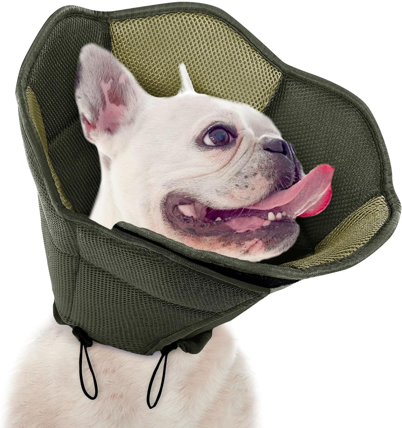 Dog Cone - Soft Cone for Dogs to Stop Licking, Pet E-Collar Alternative After Surgery, Adjustable Pet Recovery Collar for Wound Healing, Blue Large - Image 12