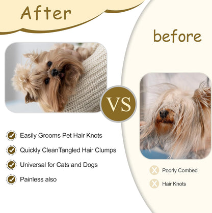 YTaraHub pet hair grooming tool set in various colors