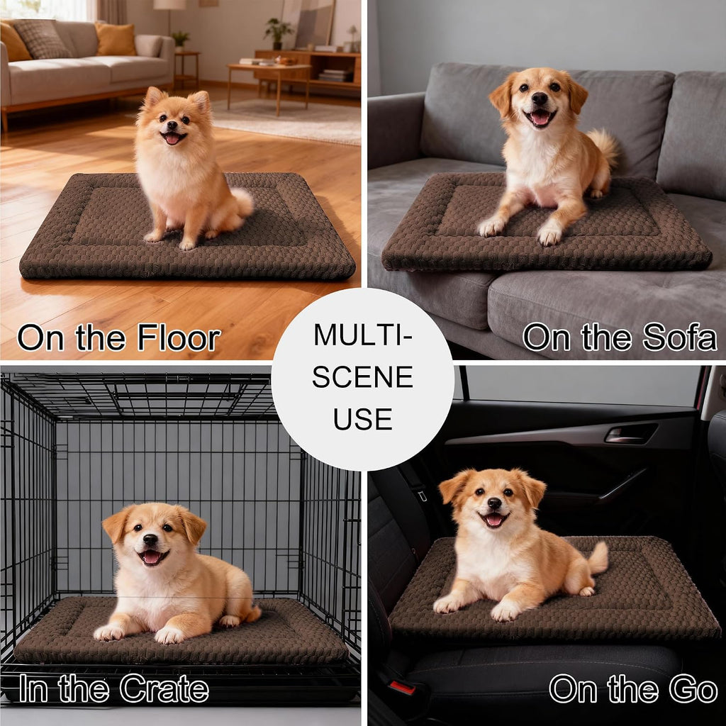 Side view showing the 1.5 inch thickness of the Fogkiss pet mat