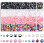 Cridoz flatback pearls front view storage box