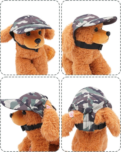 Close up of breathable fabric on pet sun hat