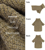 Fitwarm medium sized dog winter clothes being worn by a small puppy