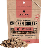 Vital Essentials Freeze Dried Cat Treats | Chicken Breast, Single Ingredient | Premium Quality | Grain Free, Healthy Treats for Cats, 4 oz Bag - Image 9