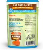 Weruva Pumpkin Patch Up ingredients highlighting coconut oil and flaxseed
