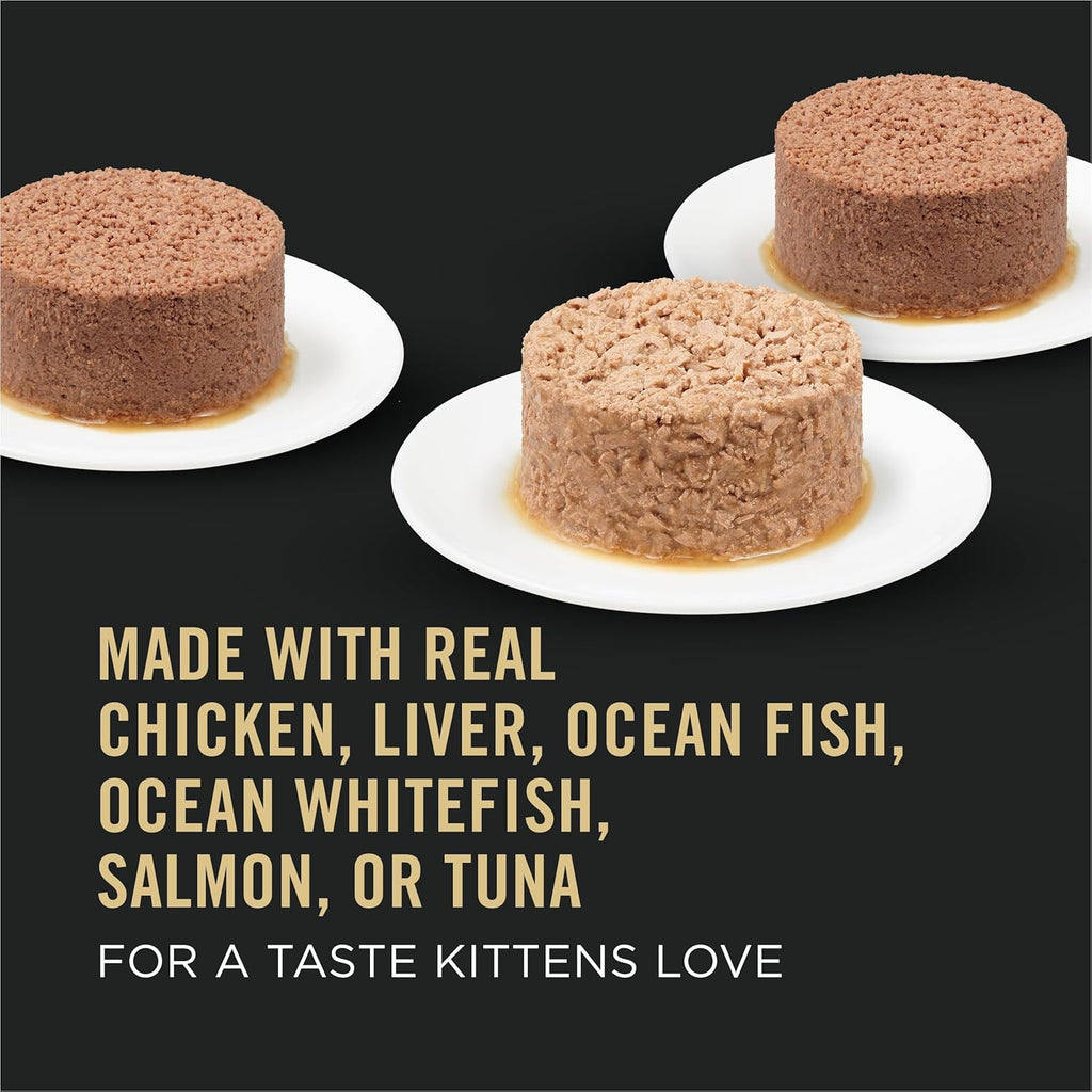 Purina Pro Plan development kitten favorites texture showcase