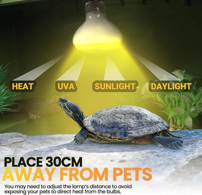 Calpalmy daylight reflector bulb showcasing the screw cap base
