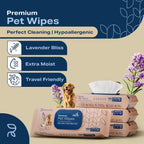 Refreshify dog grooming wipes package displaying 400 count value pack text.