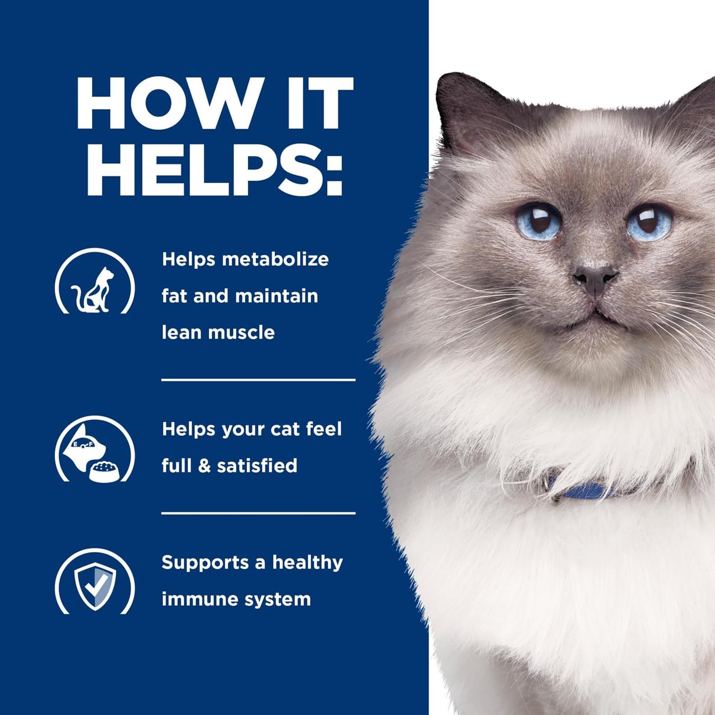 Hill's Prescription Diet rd therapeutic formula for feline weight management side view