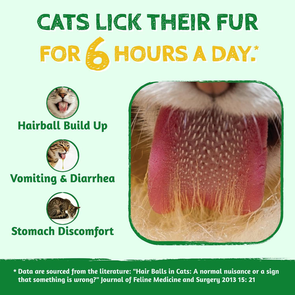 Just Try Cat Grass Treats for Indoor Cats Hairball Control 13.4 OZ - Image 4