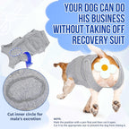 SlowTon medical cone alternative for dogs abdominal wound protection layout