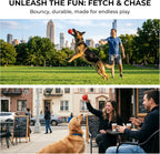 Apasiri durable dog ball in a grassy outdoor setting