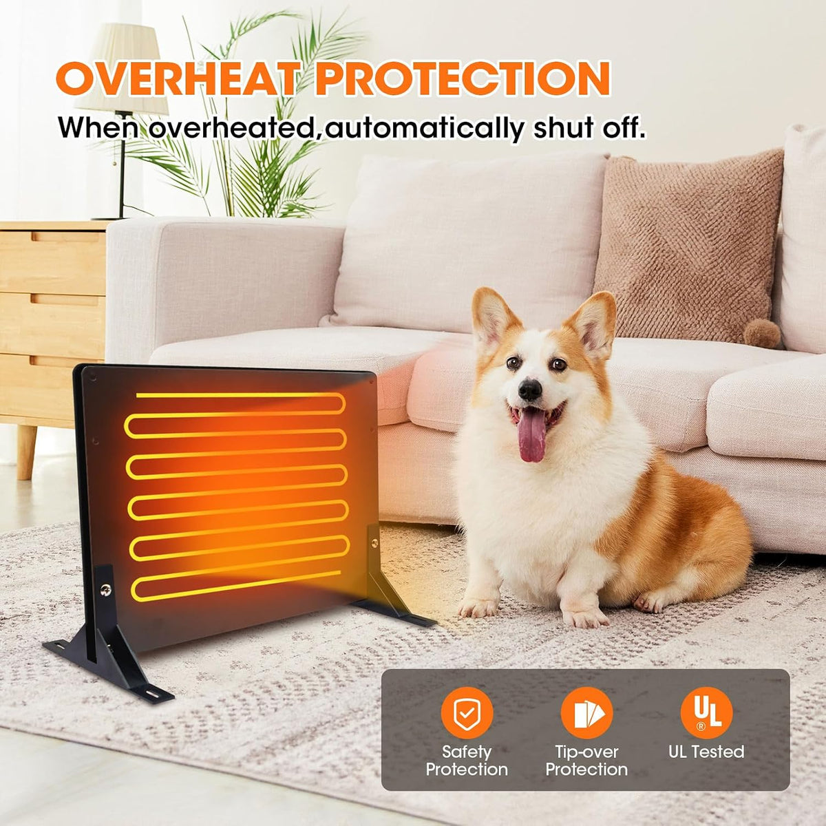 MYMULIKE dual-sided heat plate showing adjustable temperature display