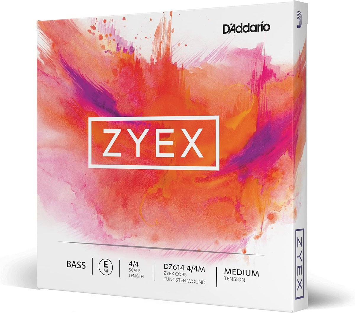 D'Addario Zyex Bass String Set, 3/4 Scale, Medium Tension - Image 11