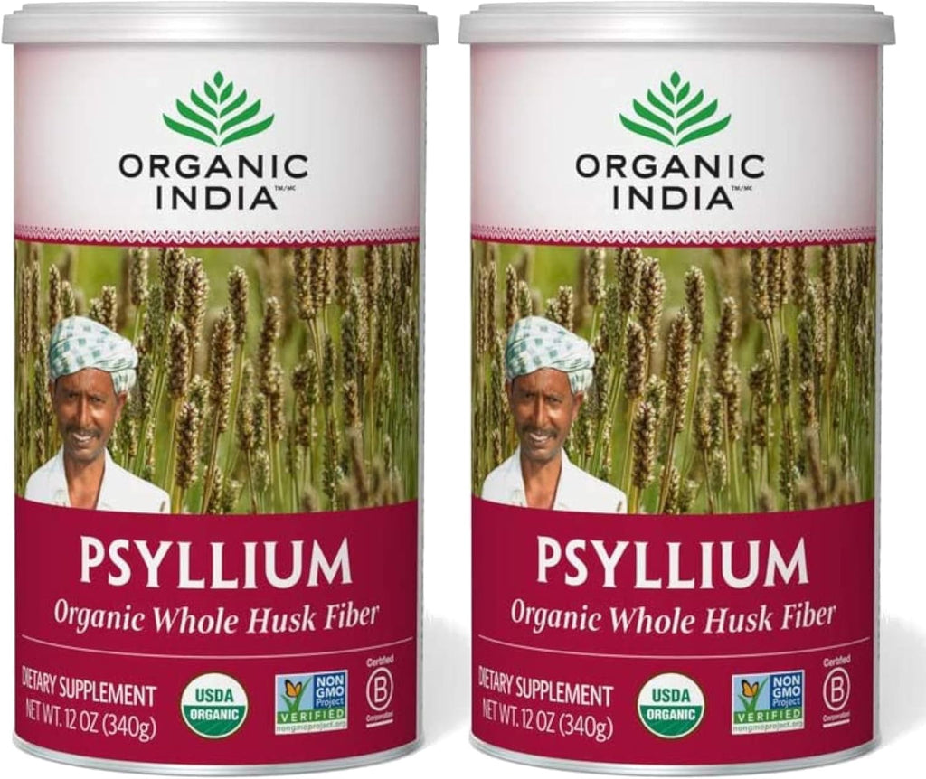 Organic India Whole Psyllium Husk Powder Organic, Vegan, 12 oz (Pack of 1) - Image 9
