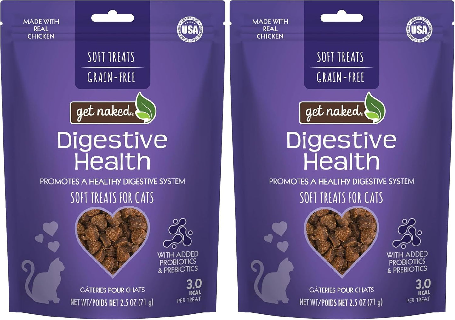 Get Naked 1 Pouch Furball Relief Soft Treats For Cats, 2.5 Oz(pack of 1) - Image 10